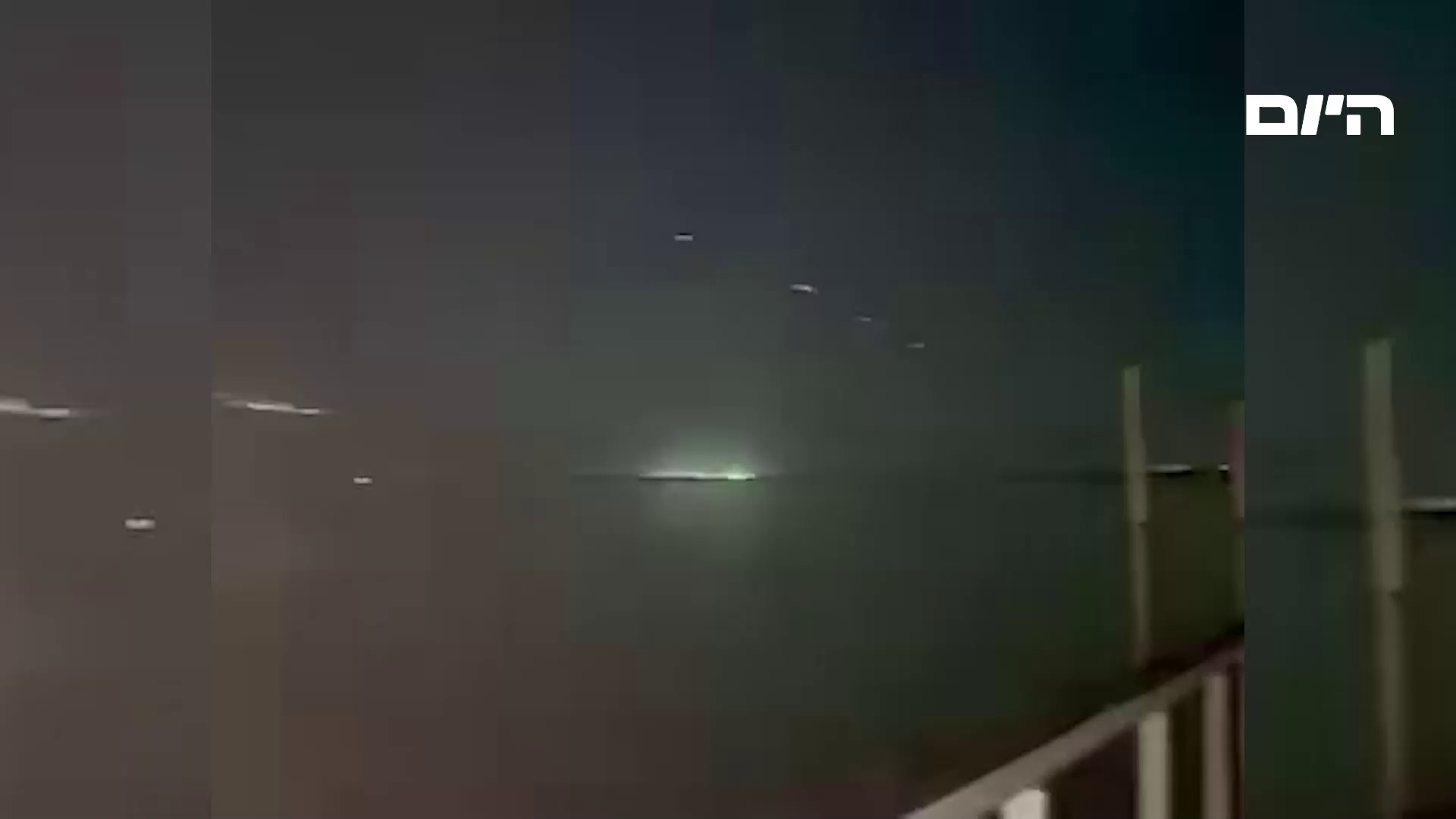 American Patriot missiles intercept missiles fired by Iran at Jordan // social media